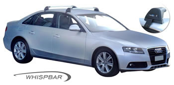 Yakima Whispbar Roof Racks Audi A4 sedan